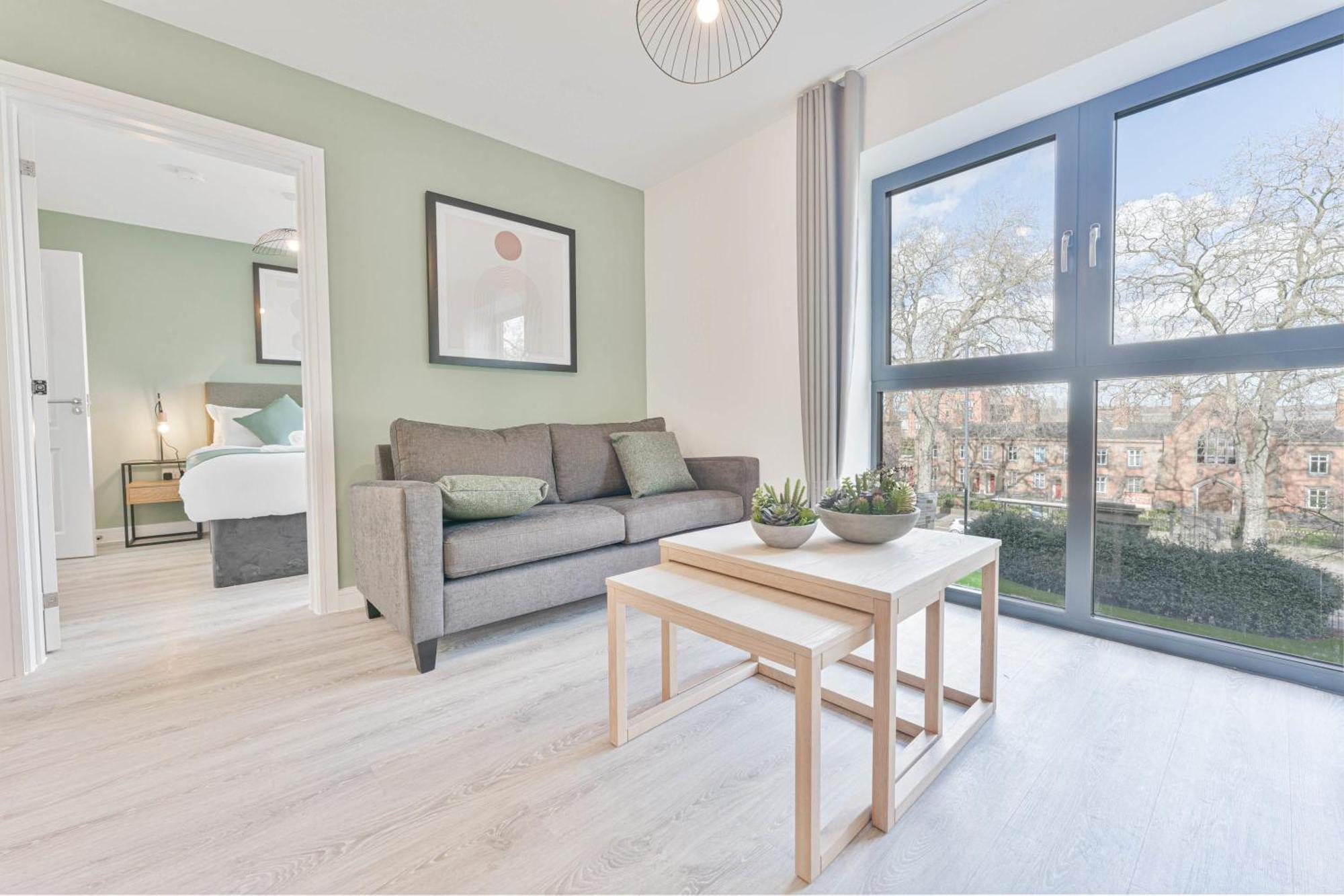 Stayzeni, Hardwick House Derby Lovely 2 Bed Flat Dış mekan fotoğraf